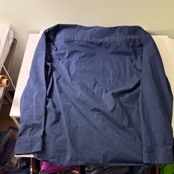 Vans Blue Men's Mechanic Shirt - Picture 6 of 6